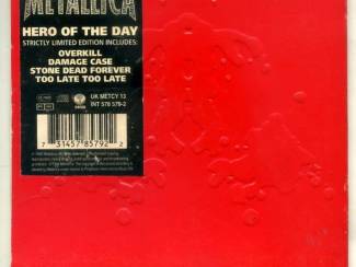 Cd Singles Metallica &ndash; Hero Of The Day LTD 5 nrs CD MAXI SINGLE 1996 ZGAN