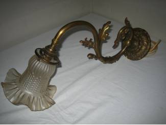 Lampen Wandlamp van messing/brons
