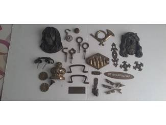 Koperen/ bronzen delen