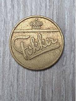 Luchtvaart en Vliegtuigspotten Koffiemunten Fokker