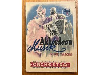Akkordeon Musik in der Tasche (prijs incl. verzendkosten)