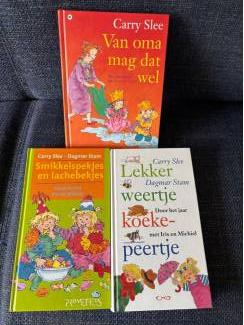 Kinderboeken Van oma mag dat wel ( Carry Slee ).
