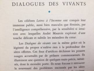 Overige Boeken en Diversen Dialogues des vivants - Andre Maurois