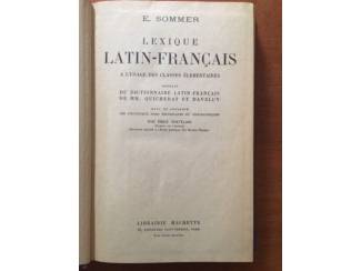 Woordenboeken L'Exique Latin-Francais &agrave; l'usage des classes &eacute;lementaire