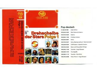 Cassettebandjes Drehscheibe Der Stars - Folge 1 12 nrs cassette 1974 ZGAN