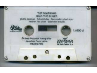 Cassettebandjes The Simpsons &lrm;&ndash; The Simpsons Sing The Blues 10 nrs cassette 1