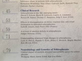 Spiritualiteit en Psychologie Dialogues in clinical neuroscience (Schizophrenic Disorders)