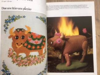 Creativiteit Sterrenbeeldjes ook in kruissteek