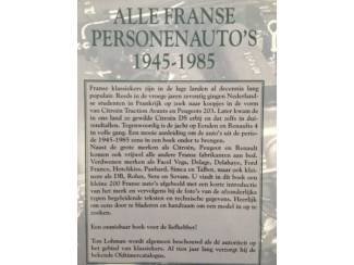 Automotive Alle Franse personenauto's 1945-1985 (prijs incl. verzend)