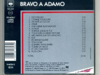 CD Adamo &ndash; Bravo A Adamo 16 nrs CD 1989 ZGAN