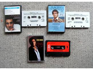 Cassettebandjes Placido Domingo 3 cassettes &euro;3 per stuk 3 voor &euro;7,50 ZGAN