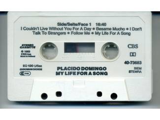 Cassettebandjes Placido Domingo 3 cassettes &euro;3 per stuk 3 voor &euro;7,50 ZGAN