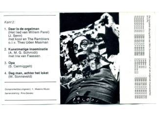 Cassettebandjes Wim Sonneveld Conf&egrave;rences-1 8 nrs cassette 1974 ZGAN
