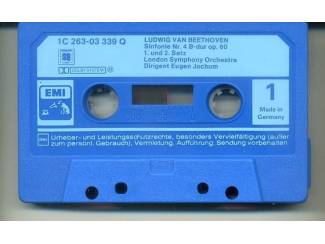 Cassettebandjes Sinfonie Nr. 4 / Leonoren Ouvert&uuml;re Nr. 3 5 nrs cassette ZGAN