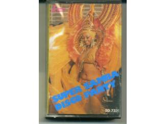 Cassettebandjes Super Samba Disco Party 10 nrs cassette 1980 ZGAN
