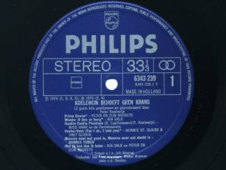 Grammofoon / Vinyl Koelewijn Behoeft Geen Krans 12 nrs LP 1974 ZGAN