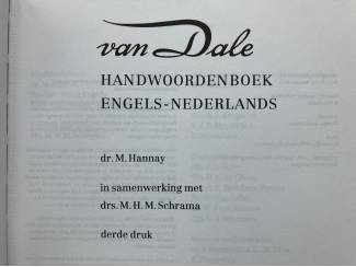 Woordenboeken Woordenboeken Van Dale Ned-Eng/Eng-Ned (prijs incl. verzend)