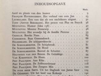 Literatuur Humor in Holland -Prof. R. Casimir, F. Reitmann, S. Schroder