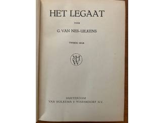 Romans Het Legaat - Gerarda Eveline van Nes-Uilkens