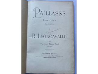 Overige Boeken en Diversen Paillasse/Pagliacci - Leoncavello (bladmuziek piano)
