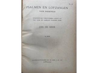 Overige Boeken en Diversen Psalmen en Lofzangen voor Harmonium - Johannes de Heer