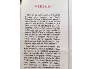 Geschiedenis en Politiek Verdun (Pr&eacute;lude &agrave; Verdun) - Jules Romain (Franstalig)