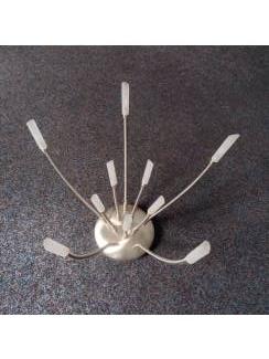 Moderne plafondlamp met 10 lichtpunten