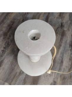 Lampen | Tafellampen Vintage Zoutlamp met bladmotief