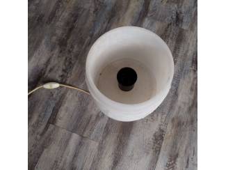 Lampen | Tafellampen Vintage Zoutlamp met bladmotief