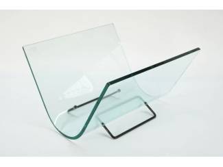 Woonaccessoires | Overige Vintage Glazen Design Lectuurbak
