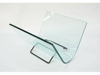 Vintage Glazen Design Lectuurbak