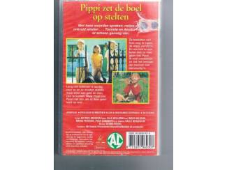 VHS Video Pippi zet de boel op stelten