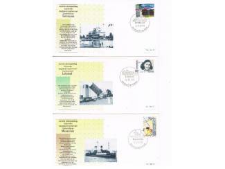 Postzegels | Eerstedagenveloppen Eerste stempeldag bijzonder dagtekeningstempel set 5