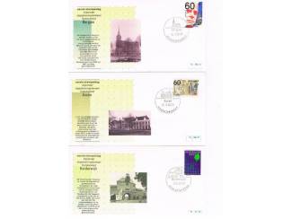 Postzegels | Eerstedagenveloppen Eerste stempeldag bijzonder dagtekeningstempel set 8