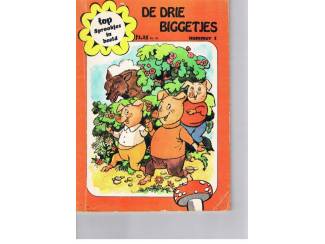 Stripboeken Top Sprookjes in beeld nr. 1 &ndash; De drie biggetjes
