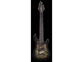 CORT 7-snarige E-Gitaar, KX500 FF, Stardust Black