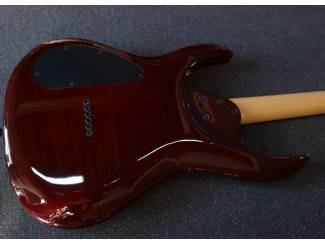 Snaarinstrumenten | Gitaren | Elektrisch Lâg Arkane A100-GRS Gothic Red Shadow, uniek exemplaar