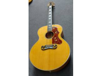 Snaarinstrumenten | Gitaren | Akoestisch Sigma GJM-SG200-Black+ Grand Jumbo Electro Limited edition + hoes