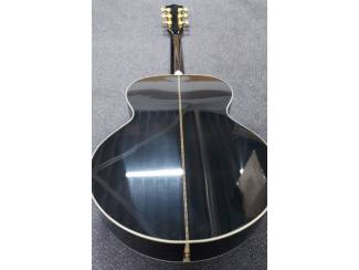 Snaarinstrumenten | Gitaren | Akoestisch Sigma GJM-SG200-Black+ Grand Jumbo Electro Limited edition + hoes