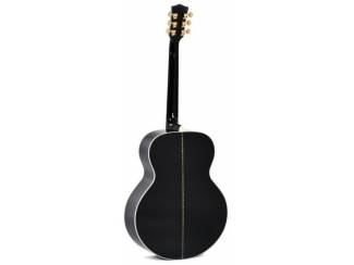 Snaarinstrumenten | Gitaren | Akoestisch Sigma GJM-SG200-Black+ Grand Jumbo Electro Limited edition