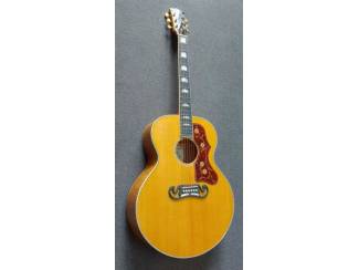 Snaarinstrumenten | Gitaren | Akoestisch Sigma GJM-SG200-Black+ Grand Jumbo Electro Limited edition + hoes