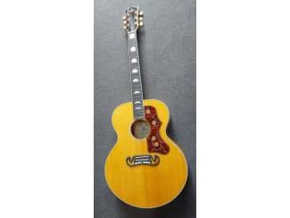 Snaarinstrumenten | Gitaren | Akoestisch Sigma GJM-SG200-Black+ Grand Jumbo Electro Limited edition + hoes
