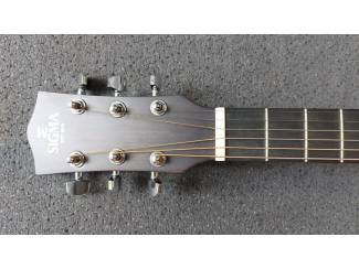 Snaarinstrumenten | Gitaren | Akoestisch Sigma GJM-SG200-Black+ Grand Jumbo Electro Limited edition