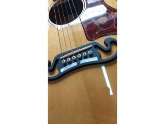 Snaarinstrumenten | Gitaren | Akoestisch Sigma GJM-SG200-Black+ Grand Jumbo Electro Limited edition + hoes