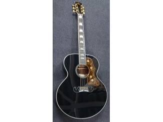 Snaarinstrumenten | Gitaren | Akoestisch Sigma GJM-SG200-Black+ Grand Jumbo Electro Limited edition + hoes