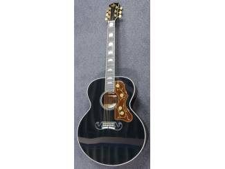 Snaarinstrumenten | Gitaren | Akoestisch Sigma GJM-SG200-Black+ Grand Jumbo Electro Limited edition + hoes