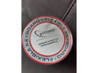 Computer Accessoires Gembird KB-109F-B Flexibel toetsenbord