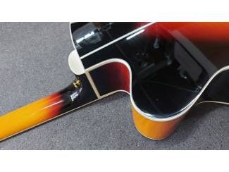 Snaarinstrumenten | Gitaren | Bas Takamine GB72CEBSB electro-akoestische basgitaar Brown Sunburst