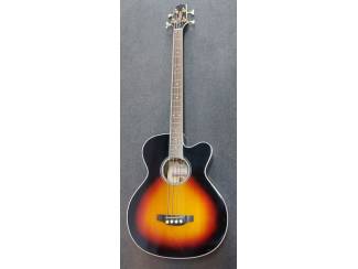 Takamine GB72CEBSB electro-akoestische basgitaar Brown Sunburst