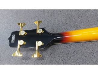 Snaarinstrumenten | Gitaren | Bas Takamine GB72CEBSB electro-akoestische basgitaar Brown Sunburst
